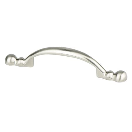 Berenson Traditional Advantage Four 3 Inch Center to Center Handle Cabinet Pull from the Value Collection Brushed Nickel