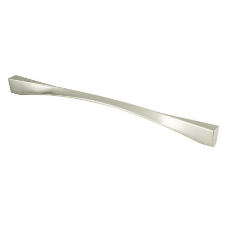 Berenson Spiral 12 5/8" Center to Center Twisted Large Oversized Cabinet Handle / Drawer Pull from R. Christensen Brushed Nickel