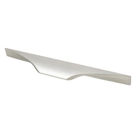Berenson Silhouette 7-1/2 Inch Long Modern Finger Tab Cabinet Pull from the Art Tech Collection by R. Christensen Stainless Steel