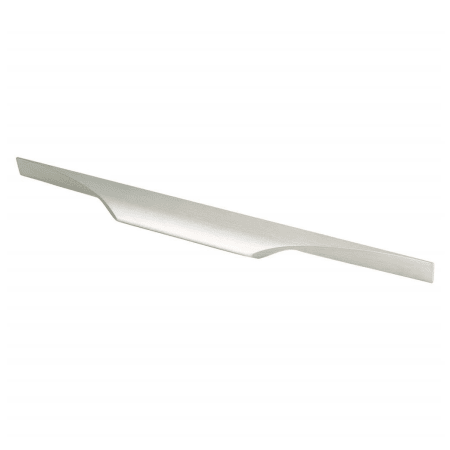 Berenson Silhouette 11-7/16 Inch Long Modern Finger Tab Cabinet Pull from the Art Tech Collection by R. Christensen Stainless Steel