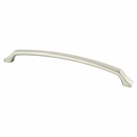 Berenson Epoch Edge 8-13/16 Inch Center to Center Arched Cabinet Handle / Drawer Pull Brushed Nickel