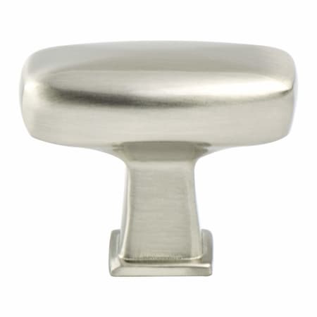 Berenson Subtle Surge 1-9/16 Inch Rectangular T Bar Cabinet Knob / Drawer Knob Brushed Nickel