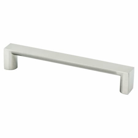 Berenson Elevate 6 5/16" Center to Center Wide Square Cabinet Handle / Drawer Pull Brushed Nickel
