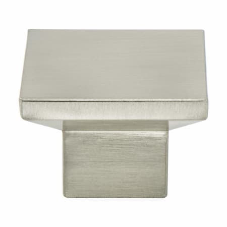 Berenson Elevate 1-9/16 Inch Square Contemporary Cabinet Knob / Drawer Knob Brushed Nickel