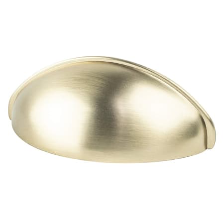 Berenson Transitional Advantage Three 2-1/2 Inch Center to Center Cup Cabinet Pull from the Value Collection Champagne