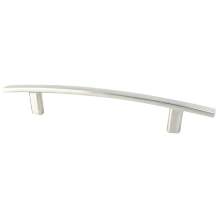 Berenson Transitional Advantage One 5-1/16 Inch Center to Center Bar Cabinet Pull from the Value Collection Brushed Nickel