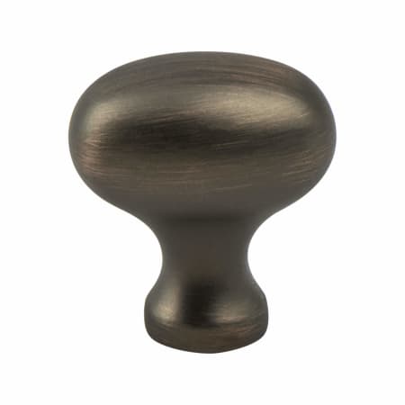 Berenson Transitional Advantage Three - 1-1/8 Inch Classic Oval Egg Cabinet Knob / Drawer Knob Verona Bronze
