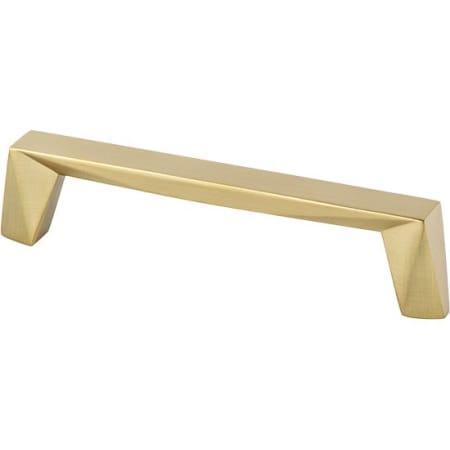Berenson Swagger 5-1/16" (128 mm) - Center to Center Angled Urban Modern Cabinet Handle / Drawer Pull Modern Brushed Gold