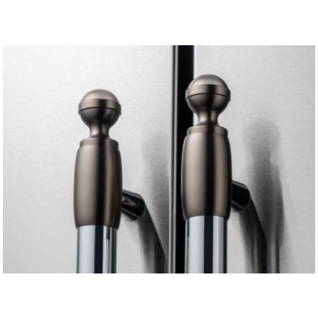 Bertazzoni Decor Set for Refrigerator and Dishwasher Collezione Metalli Black Nickel