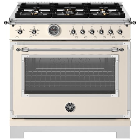 Bertazzoni Heritage 36 Inch Wide 5.9 Cu. Ft. Free Standing Gas Range Avorio
