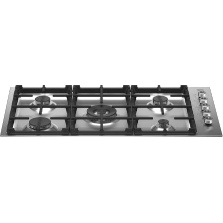 Bertazzoni Professional 36 Inch Wide 5 Burner Gas Cooktop with Side Controls Stainless Steel