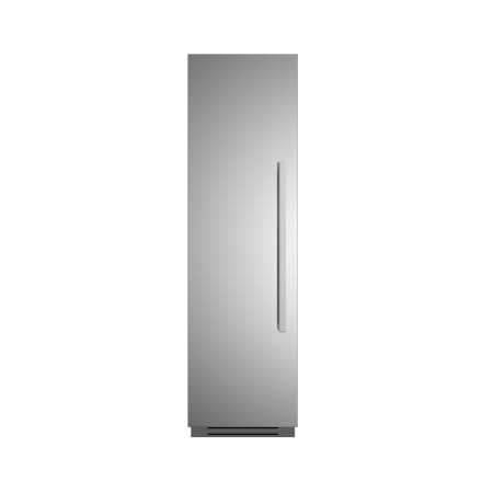 Bertazzoni 24 Inch Wide 12.64 Cu. Ft. Left Swing Column Freezer with Vacation Mode Stainless Steel
