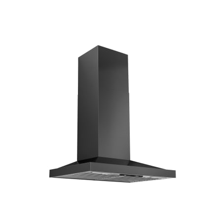 Best WCS1 110 - 600 CFM 30 Inch Wide Wall Mounted Range Hood with EZ1 Installation System and Code Ready Technology Black Stainless Steel