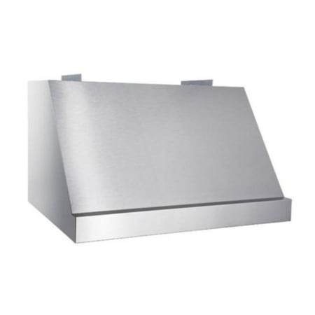 Finish: Best Classico 42 Inch Wide Wall Mounted Range Hood Stainless Steel