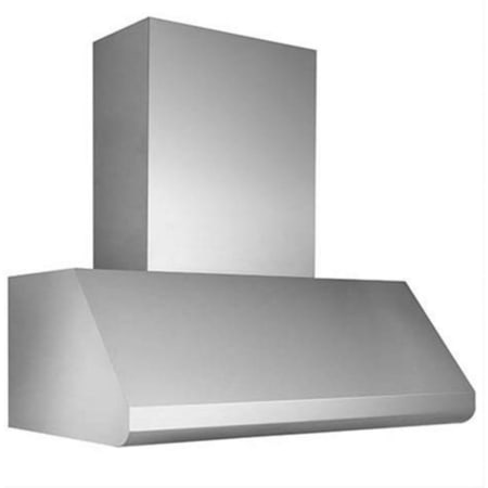 Finish: Best Emperor 42 Inch Wide Wall Mounted Range Hood - Blower Sold Separately Stainless Steel