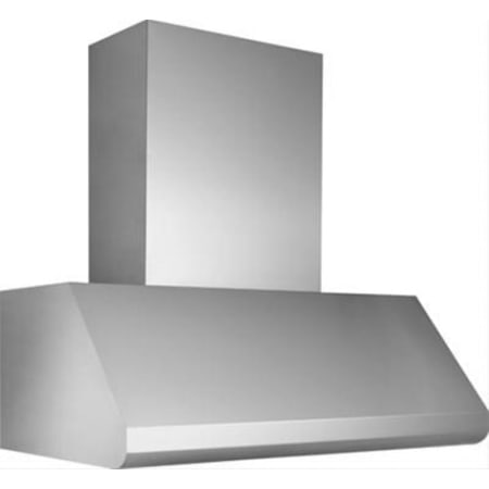 Finish: Best Emperor 48 Inch Wide Wall Mounted Range Hood - Blower Sold Separately Stainless Steel