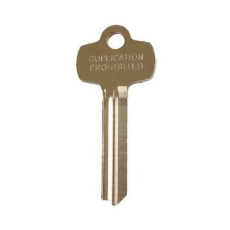 Best Access 1A Series Standard Keyway with G Keyway and KS473 Key Stamp - Uncut Brass