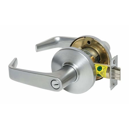 Best Access 9K Series Privacy Door Lever Set with "15" Lever, "C" Trim, S3 Strike and 2-3/4" Backset Satin Chrome