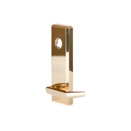 Best Access QET160E Keyed Entry Exterior Trim with Sierra Handle Polished Brass