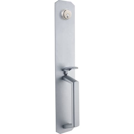 Best Access QET165 Keyed Entry Exterior Trim with Pull Satin Chrome