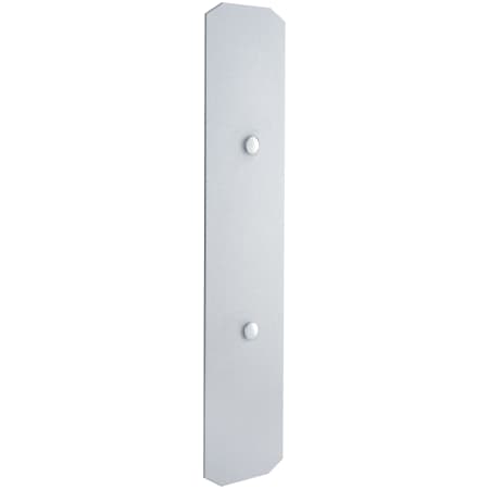 Best Access QET100 Series Flat Escutcheon Plate for QET100 Series Exit Trims Satin Chrome