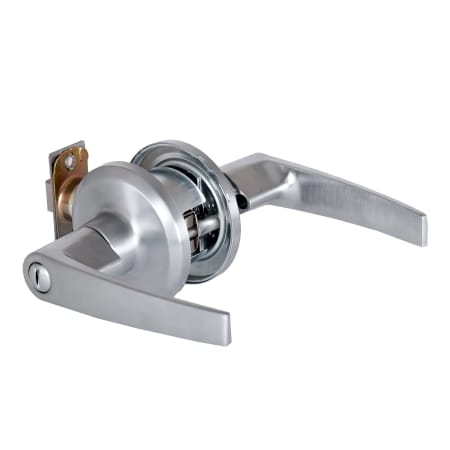 Best Access Slate Standard Duty Grade 2 Privacy Tubular Lever Set Satin Chrome