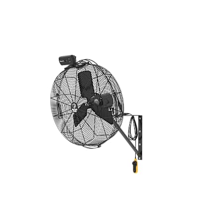 Big Ass Fans Aireye Wall Fan 24" Wall Mount with Blades Black