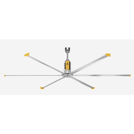 Big Ass Fans Powerfoil D HVLS Industrial Fan - 200–277 VAC, 50/60 Hz, 15 A Aluminum