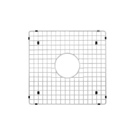 Blanco Stainless Steel Bottom Grid for Large Bowl of Precis 60/40 Low Divide Sinks Stainless Steel