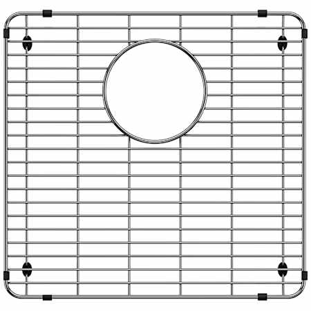 Blanco Stainless Steel Basin Rack for Formera 60/40 Double Bowl Sink - Left Bowl Stainless Steel