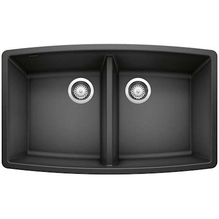 Blanco Performa 33" Undermount Double Basin SILGRANIT Kitchen Sink Anthracite