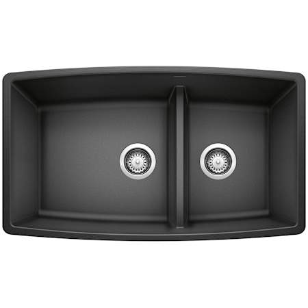 Blanco Performa 33" Undermount Double Basin SILGRANIT Kitchen Sink Anthracite