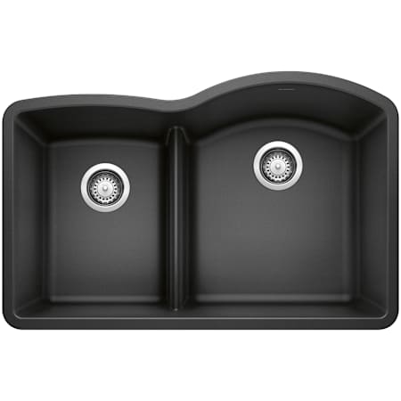 Blanco Diamond 32" Undermount Double Basin SILGRANIT Kitchen Sink Anthracite