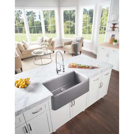 Blanco 441753 Meridian 1.8 GPM Single Hole Pre Rinse Kitchen Faucet ...