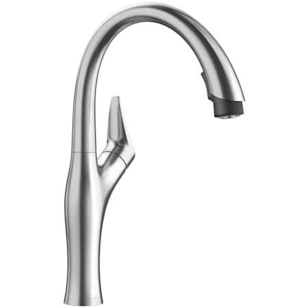 Blanco Artona 1.5 GPM Single Hole Pull Down Kitchen Faucet Stainless Steel