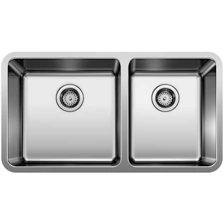Blanco Formera 33" Undermount Double Basin Stainless Steel Kitchen Sink Stainless Steel