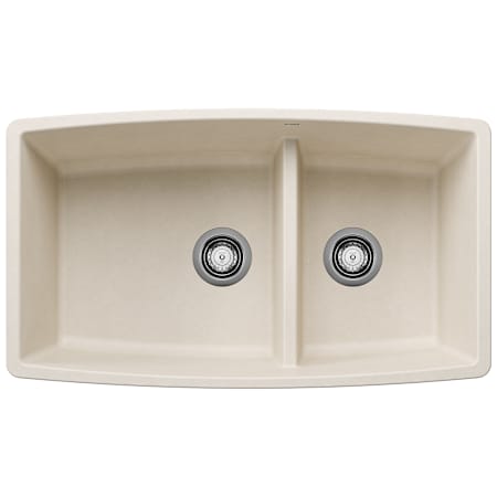 Blanco Performa 33" Undermount Double Basin SILGRANIT Kitchen Sink Soft White