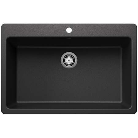 Blanco Liven 33" Drop-In/Undermount Super Single Basin SILGRANIT Kitchen Sink Anthracite