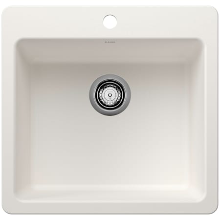 Blanco Liven 21" Drop-In/Undermount Single Basin SILGRANIT Kitchen Sink White