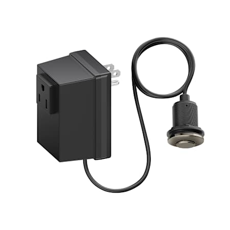 Blanco Air Switch Set for Garbage Disposal Satin Platinum