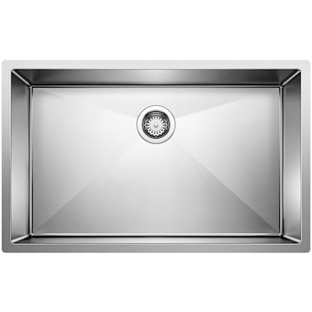 Blanco Precision Single Basin Stainless Steel Kitchen Sink 32" x 20" Satin Polished