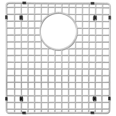 Blanco Stainless Steel Basin Rack for Precis 60/40 Double Bowl Sink - Left Bowl Stainless Steel