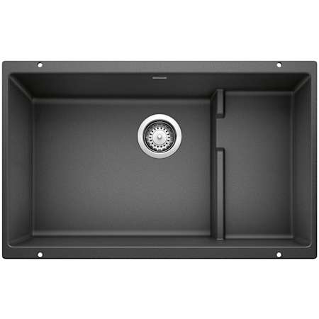 Blanco Precis 28-3/4" Undermount Single Basin SILGRANIT Kitchen Sink Anthracite