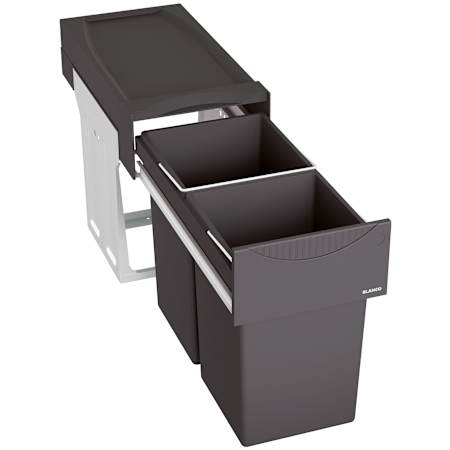 Blanco Botton II Under the Kitchen Sink Cabinet Organizer Black
