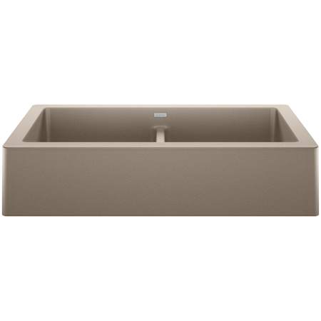 Blanco Vintera 32-13/16" Farmhouse Double Basin Granite Composite Kitchen Sink Truffle
