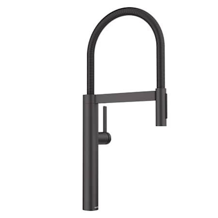 Blanco Culina II 1.5 GPM Single Hole Pre-Rinse Pull Down Kitchen Faucet Matte Black
