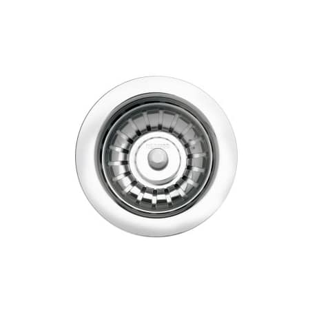 Blanco 3-1/2" Stainless Steel Basket Strainer and Sink Flange (Not for use with Garbage Disposal) Polished Chrome
