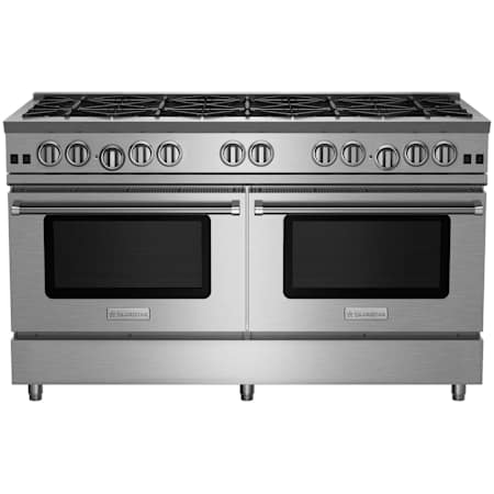 BlueStar Nova Series 60 Inch Wide 9.2 Cu. Ft. Free Standing Natural Gas Range Stainless Steel