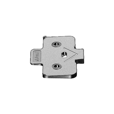 Blum CLIP Top Negative 5 Degree Angled Space Wedge with 2 mm Thickness Nickel