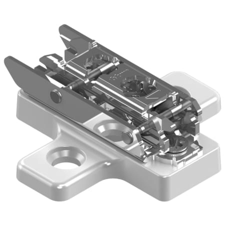 Blum CLIP 9mm Adjustable Cam Height Screw-On Wing Plate Nickel